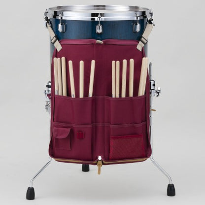 Tama TSB24 WR Powerpad Designer Drumstick Stick Bag Wine Red - Reco Music Malaysia