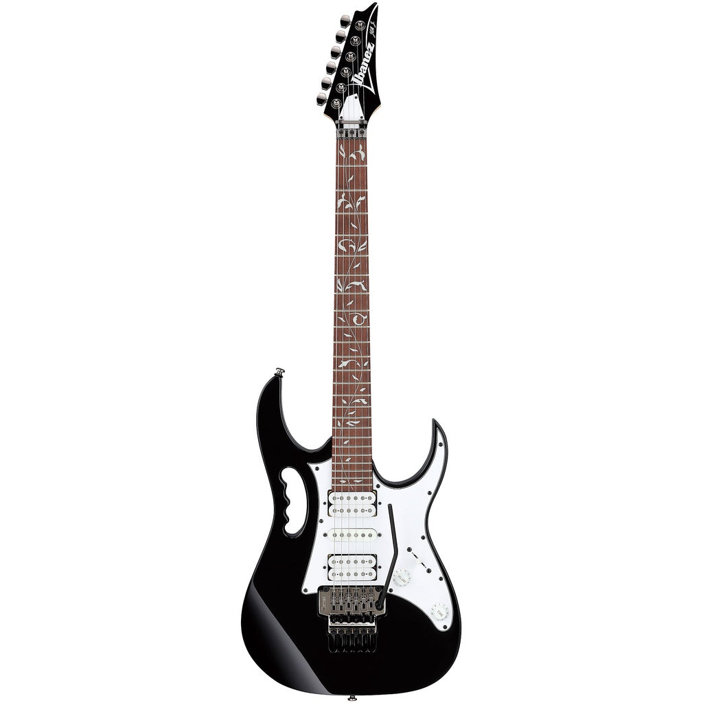 Ibanez JEMJR-BK V2 Steve Vai Signature JEM Series Electric Guitar, Black - Reco Music Malaysia