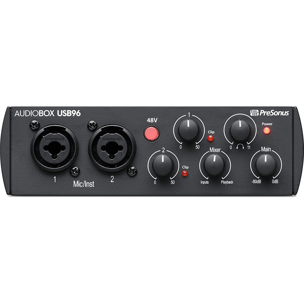 PreSonus AudioBox USB 96 USB 25th Anniversary Edition Audio Interface - Reco Music Malaysia