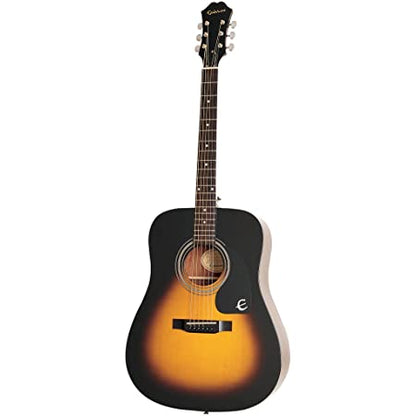 Epiphone DR-100 VS Acoustic Guitar Dreadnought Vintage Sunburst - Reco Music Malaysia