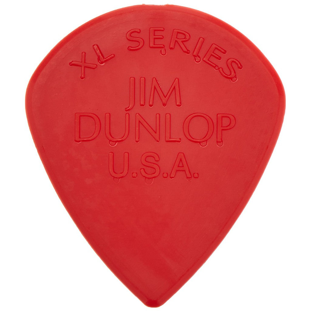 Jim Dunlop 47PXLN Nylon Jazz III XL Guitar Picks, Red, 6-Pack - Reco Music Malaysia