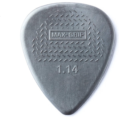 Jim Dunlop 449P1.14 Max-Grip Nylon Standard, Carbon, 1.14mm, 12/Player's Pack - Reco Music Malaysia