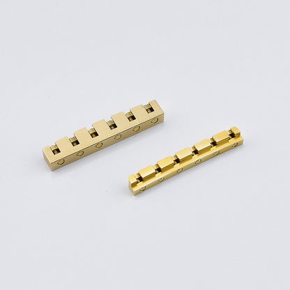 RM GF1342-ST 42.2mm Electric Guitar Stratocaster Style Height Adjustable BRASS Nut - Reco Music Malaysia