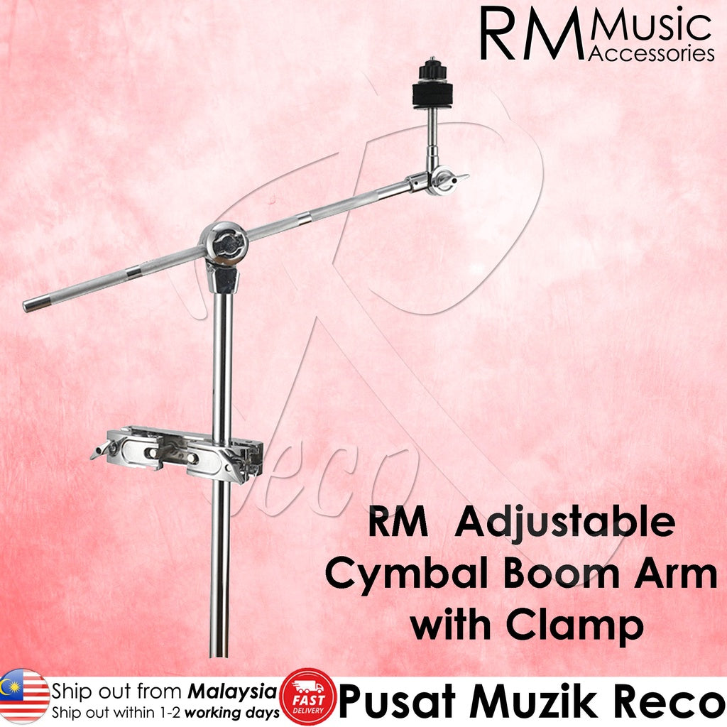 RM Drum Cymbal Boom Arm with Grabber - Reco Music Malaysia