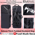 RM L01445 Deluxe THICK Padded Keyboard Bag Padded Double Back Strap Yamaha Keyboard PSR S7XX/9xx SX700 SX900 - Reco Music Malaysia
