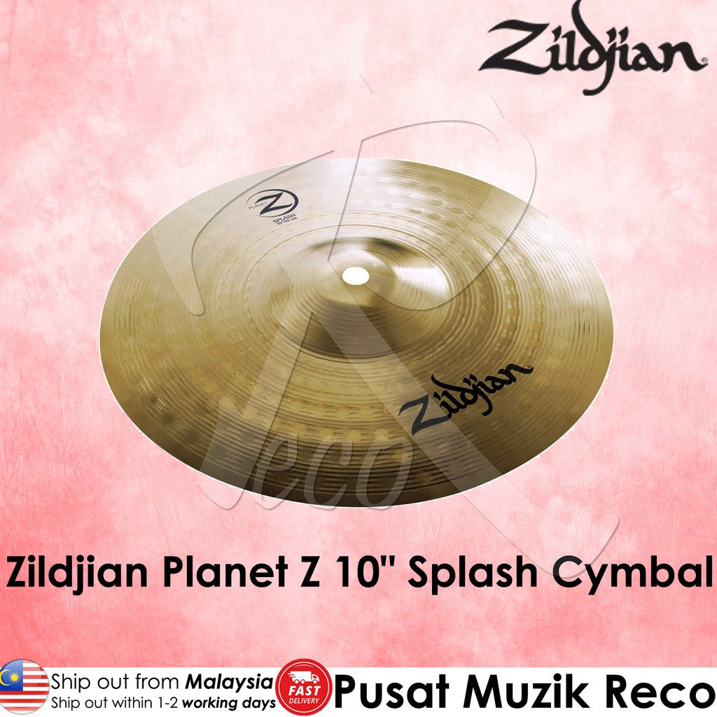 Zildjian PLZ10S Planet Z 10in Splash Cymbal - Reco Music Malaysia