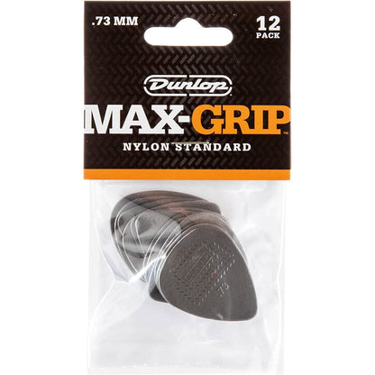 Jim Dunlop 449P073 Nylon Max-Grip Standard Guitar Picks .73mm 12-pack - Reco Music Malaysia