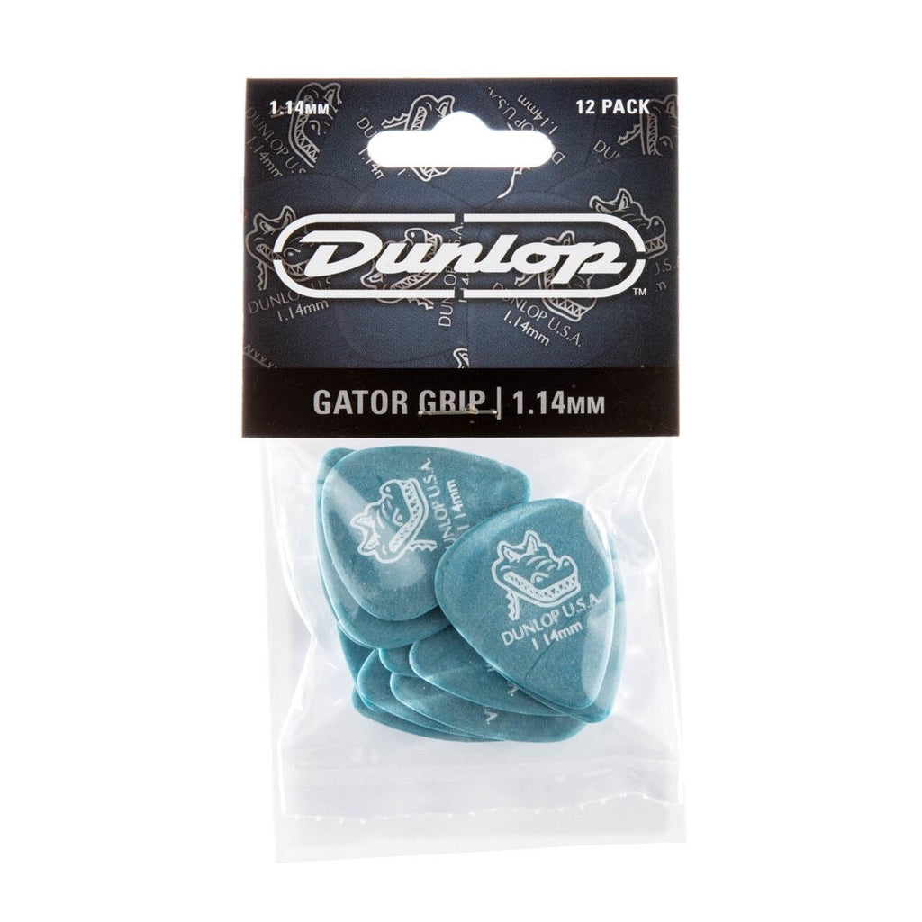 Jim Dunlop 417P1.14 Gator Grip Blue Guitar Pick 1.14mm - Reco Music Malaysia