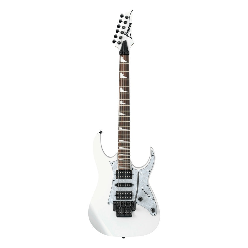 Ibanez RG350DXZ-WH Standard RG Series 24 Frets Electric Guitar Double-Locking Tremolo White (RG350DXZ WH) - Reco Music Malaysia