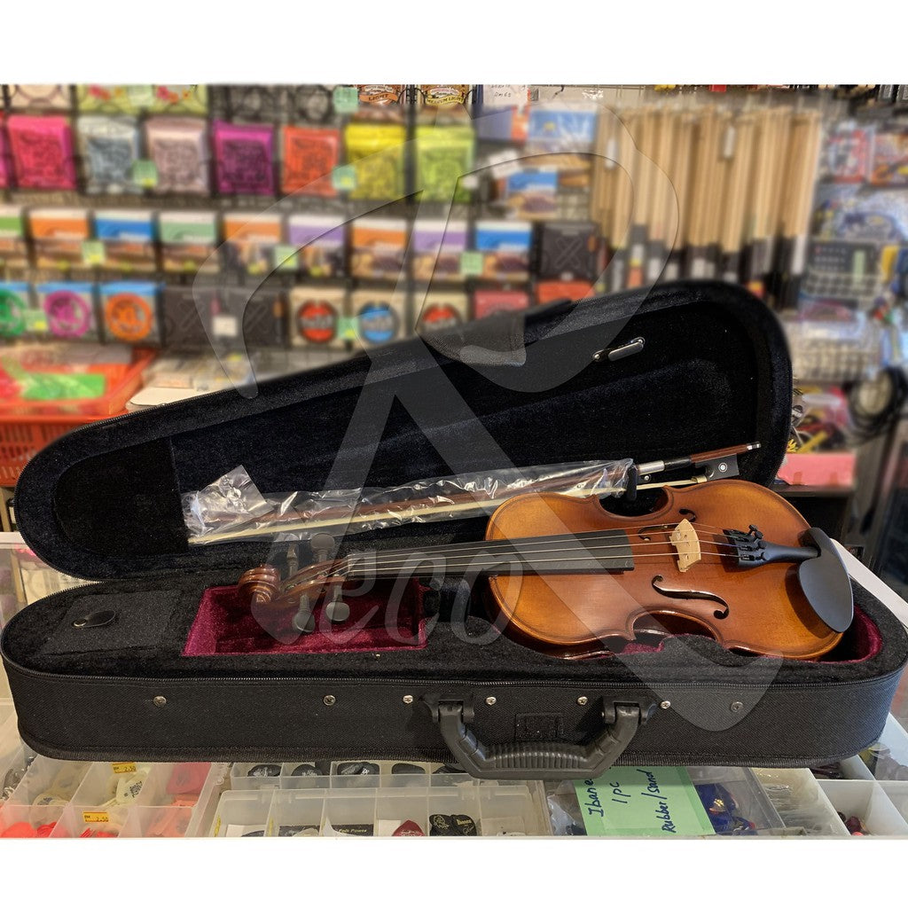 Carlo Magdini VS100 Violin with Case Bow Rosin