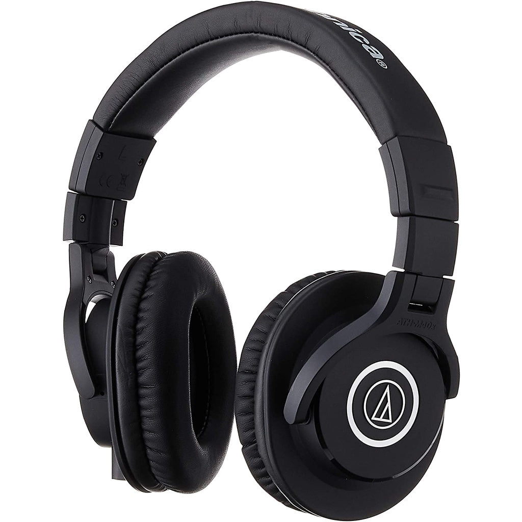 Audio Technica ATH-M40x Professional Monitor Headphone Closed-back Studio Monitoring DJ Mixing Headphones - Reco Music Malaysia