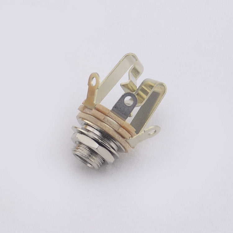 RM GF0140-NI Switchcraft 1/4" 6.35mm STEREO Guitar Output Jack Type - Reco Music Malaysia