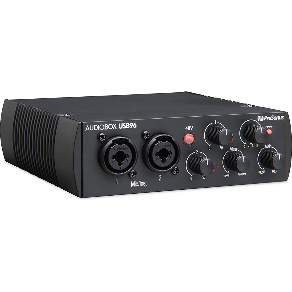 PreSonus AudioBox USB 96 24-bit 2x2 USB 2.0 Audio Interface - Reco Music Malaysia