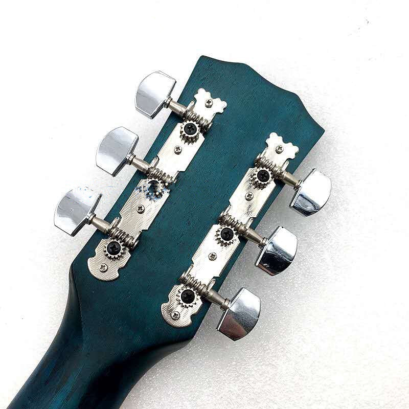 RM RKA20 Kapok Guitar Acoustic Guitar Metal Machine Head Tuning Peg Tuners 3 in Line (3+3) - Reco Music Malaysia