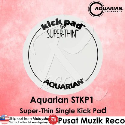 Aquarian STKP1 Super-Thin Single Kick Pad | Reco Music Malaysia