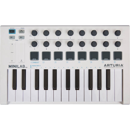 Arturia MiniLab MkII 25 Keys Slim-Key USB Midi Controller - Reco Music Malaysia