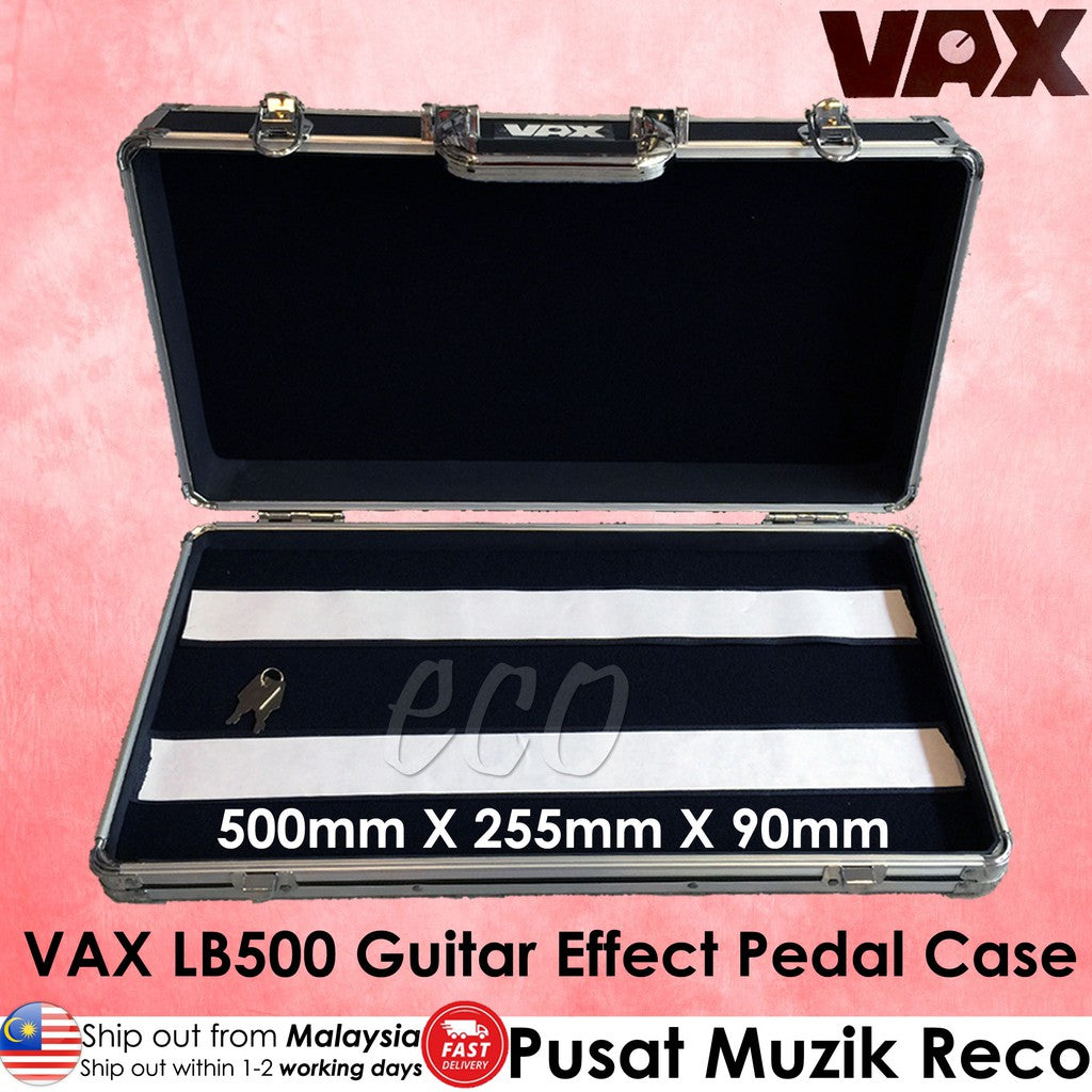 VAX LB500 Guitar Effect Pedals Case Small (Fits Boss ME-80) - Reco Music Malaysia