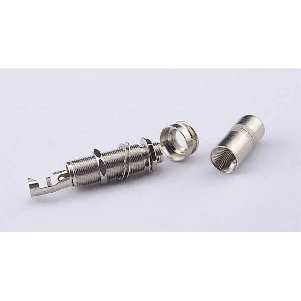 RM GF-0692-91 Acoustic Guitar Threaded Cylinder Long Socket Output Stereo Barrel Jack Plug Socket - Reco Music Malaysia