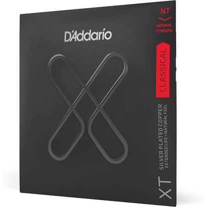 D'addario XTC45 Normal Tension XT Silver Plated Copper Classical Guitar String SET - Reco Music Malaysia