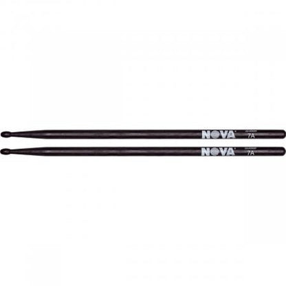 Vic Firth Nova N7AB Black Hickory Drumsticks 7A - Reco Music Malaysia