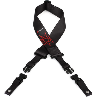 DiMarzio DD2248 Jim Root #4 ClipLock Quick Release Guitar Strap, Black - Reco Music Malaysia
