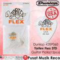Jim Dunlop 428P060 Tortex Flex Standard 0.60mm Guitar Picks Player Pack - Reco Music Malaysia