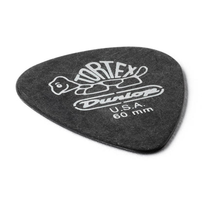 Dunlop 488P.60 Tortex Pitch Black Standard Guitar Picks Player Pack (12pcs) | Reco Music Malaysia