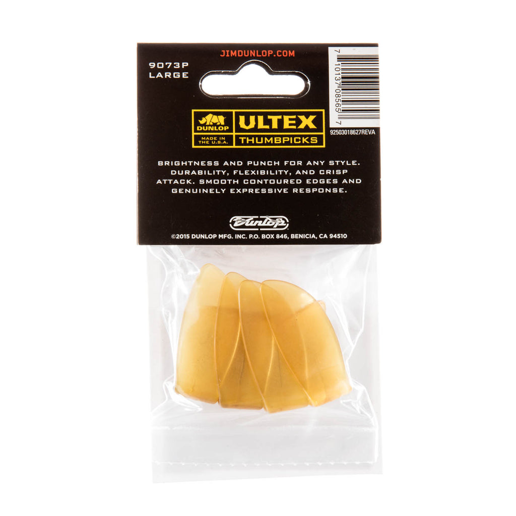Dunlop 9073P Ultex Guitar Thumbpicks Large - Reco Music Malaysia