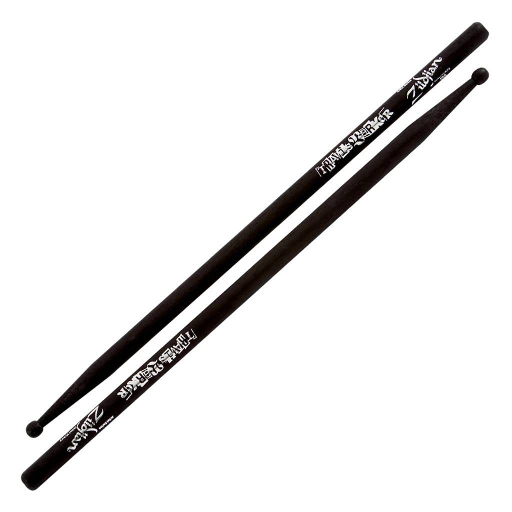 Zildjian ZASTBLK Travis Barker Artist Series Black Drumstick【MADE IN USA】- Reco Music Malaysia