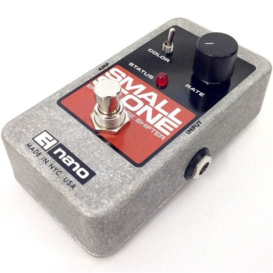 Electro Harmonix EHX Nano Small Stone Phase Shifter Guitar Effect Pedal(Side) - Reco Music Malaysia