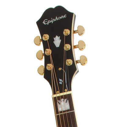 Epiphone EJ-200SCE Vintage Sunburst Solid Top Acoustic Guitar - Reco Music Malaysia