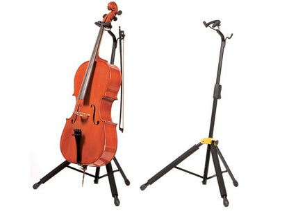 Hercules DS580B Auto Grip System Cello Stand | Reco Music Malaysia