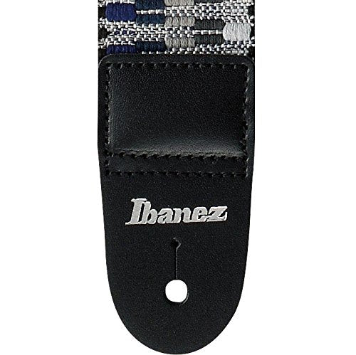 Ibanez GSB50 C3 Braided Guitar Strap Blue Grey - Reco Music Malaysia