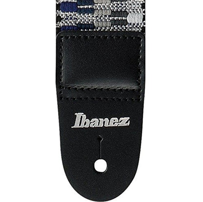 Ibanez GSB50 C3 Braided Guitar Strap Blue Grey - Reco Music Malaysia