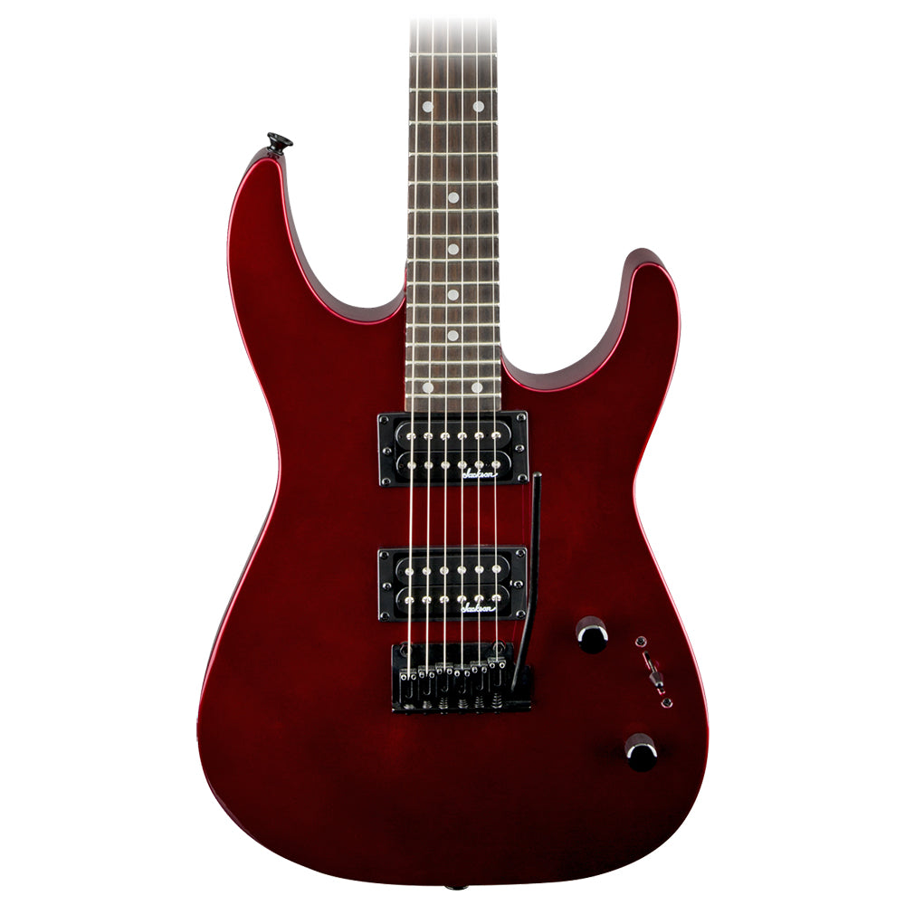 Jackson 2910112552 JS Series Dinky JS12 24 Frets Electric Guitar Amaranth Fingerboard, Metallic Red - Reco Music Malaysia