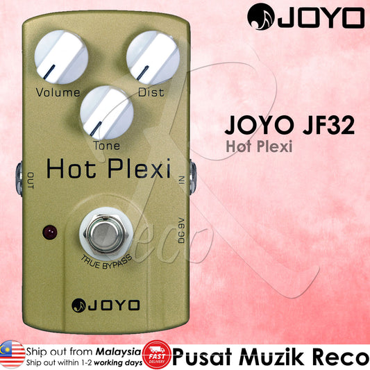 Joyo JF-32 Hot Plexi Guitar Effect Pedal - Reco Music Malaysia