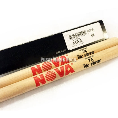 Vic Firth Nova N7A Hickory Drumsticks 7A - Reco Music Malaysia