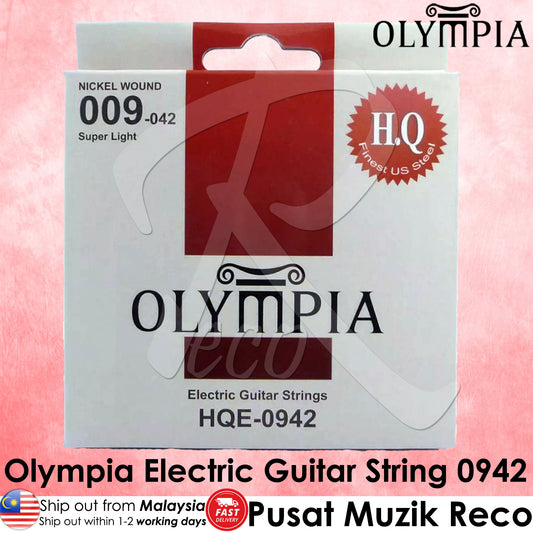 Olympia HQE-0942 Electric Guitar String 0942 - Reco Music Malaysia