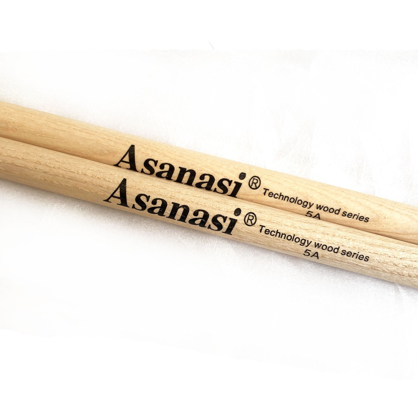 RM Asanasi 5A Oak Wood Tear Drop Tip Drumsticks - Reco Music Malaysia