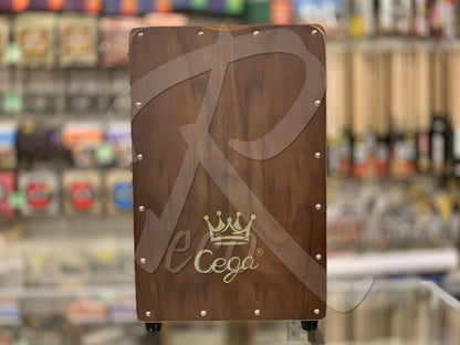 RM CEGA Dark Brown Wooden Cajon with Free Bag - Reco Music Malaysia