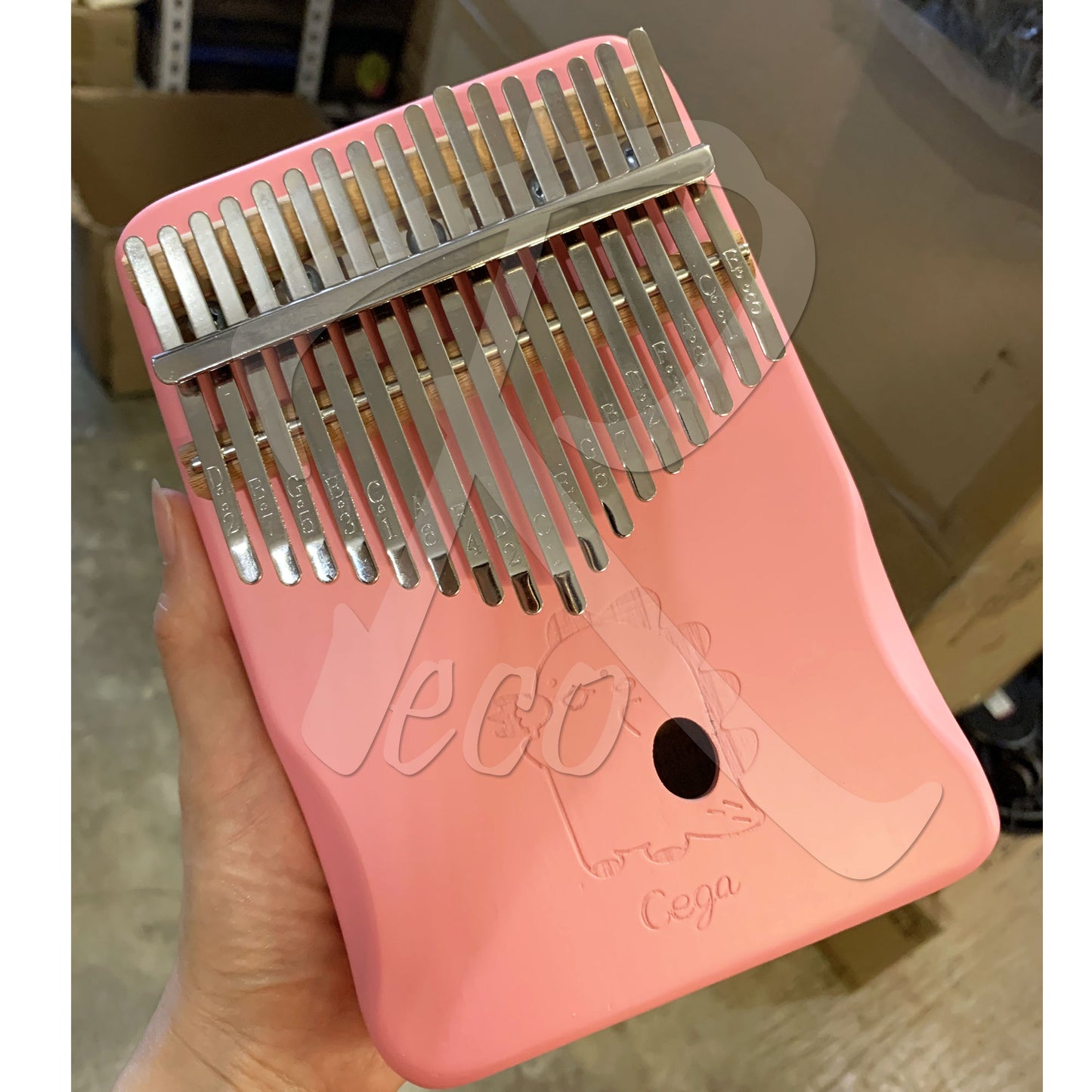 RM 17 keys Pink Kalimba Thumb Piano Finger Piano - Reco Music Malaysia