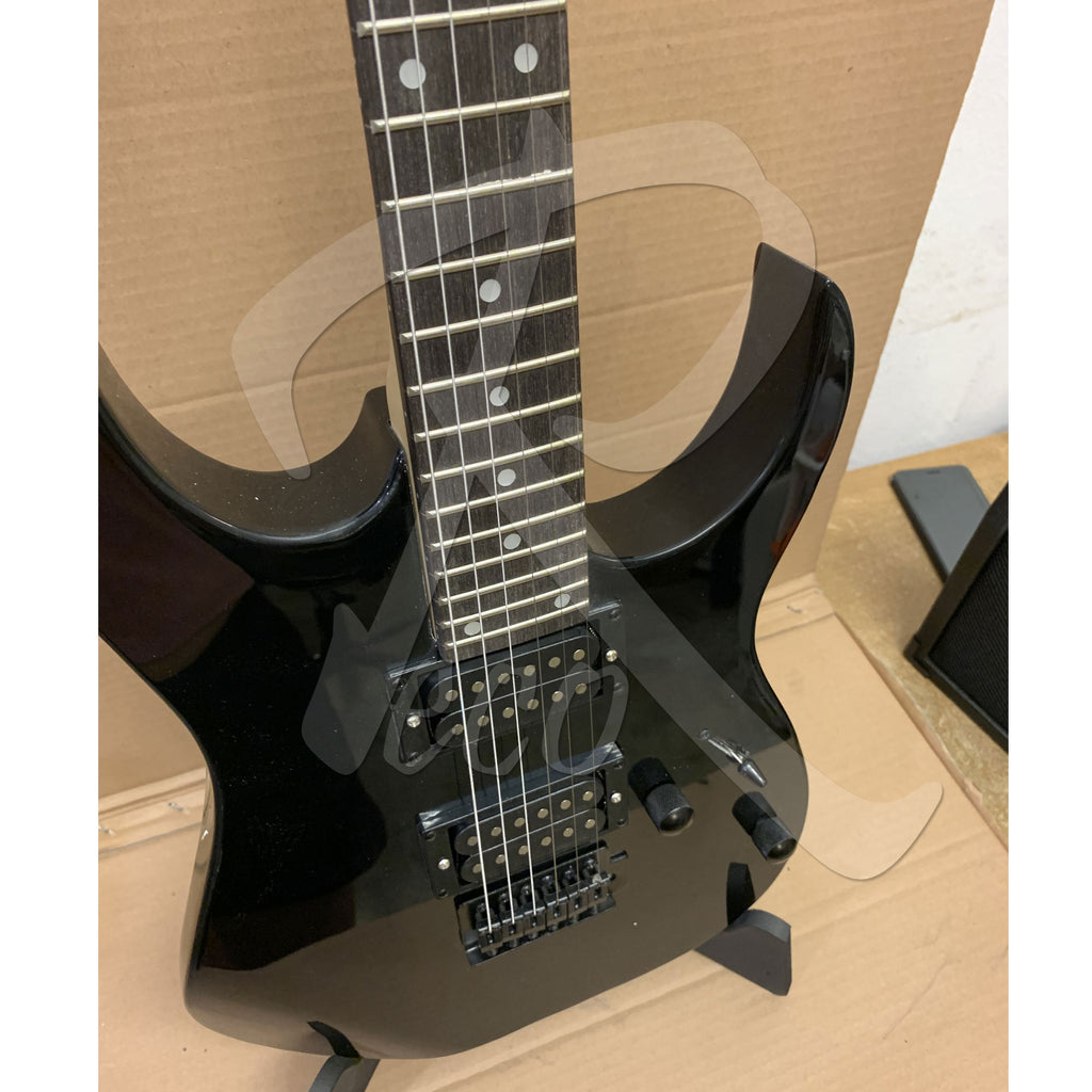 RM Beginner Electric Guitar Package with 20W Guitar Amp 24 frets Electric Guitar with Tremolo & Inlay - Reco Music Malaysia