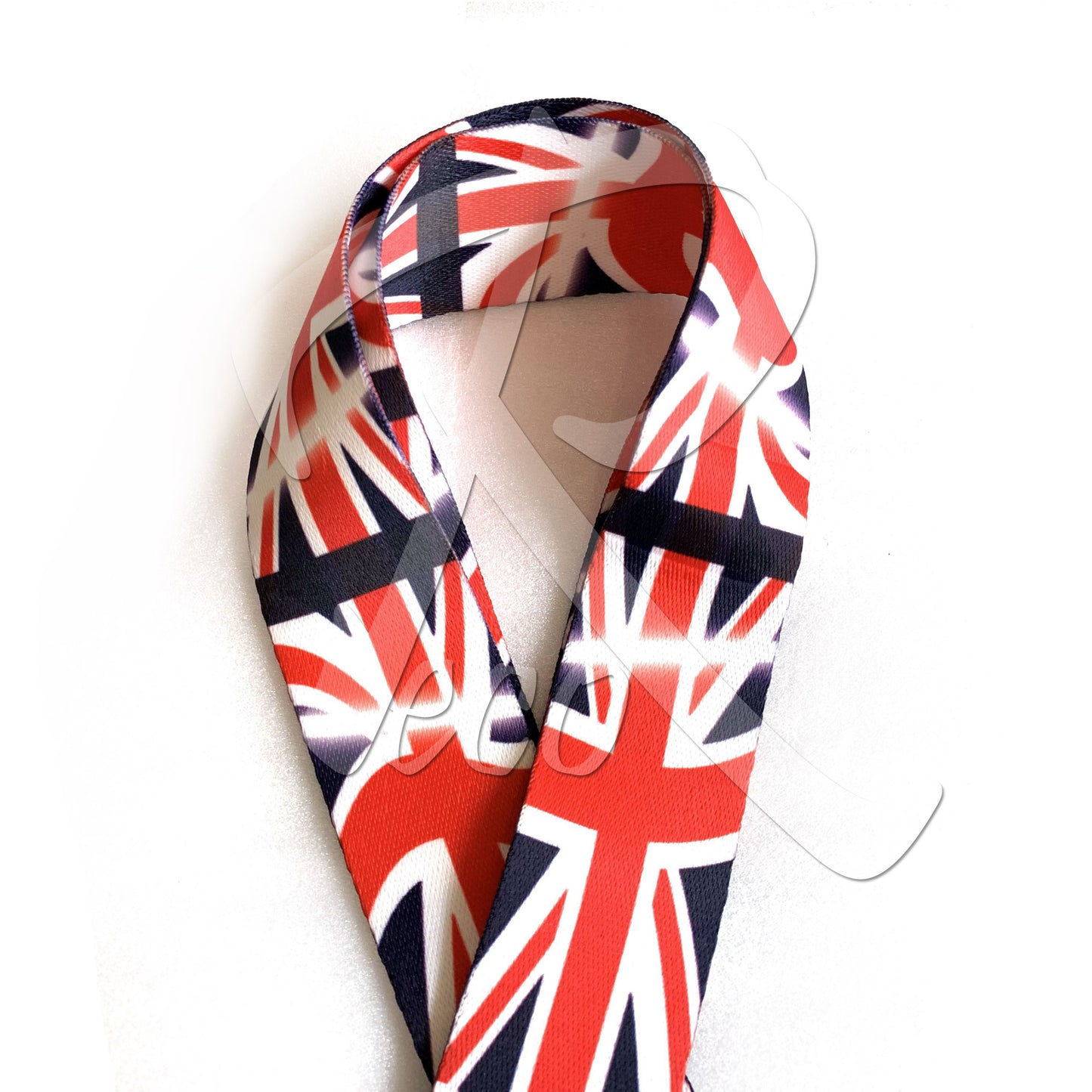 RM Designer Polyester Guitar Strap - UK Flag - Reco Music Malaysia