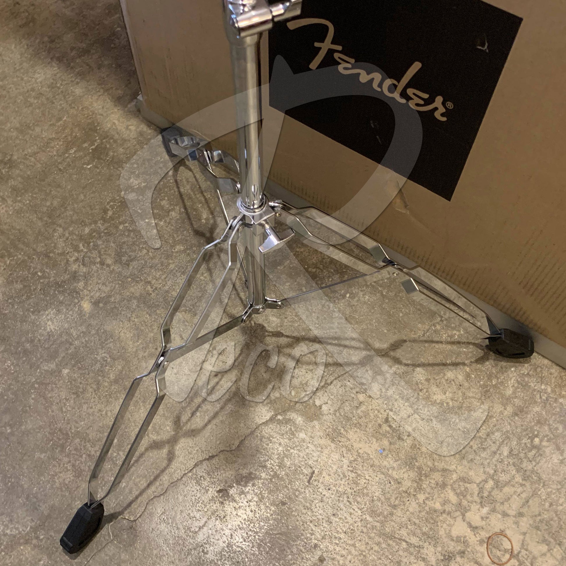 RM SS200 Double Braced Solid Drum Cymbal Straight Stand - Reco Music Malaysia