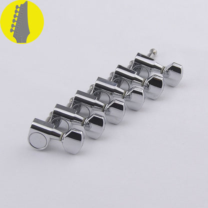 RM GF-1331 High Quality SCREWLESS / NO SCREW Electric Guitar Machine Head SET - Reco Music Malaysia