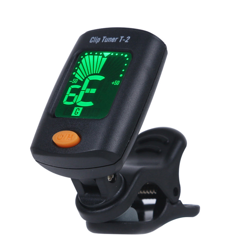 RM T-2 Chromatic Clip On Tuner Guitar Bass Ukulele - Reco Music Malaysia