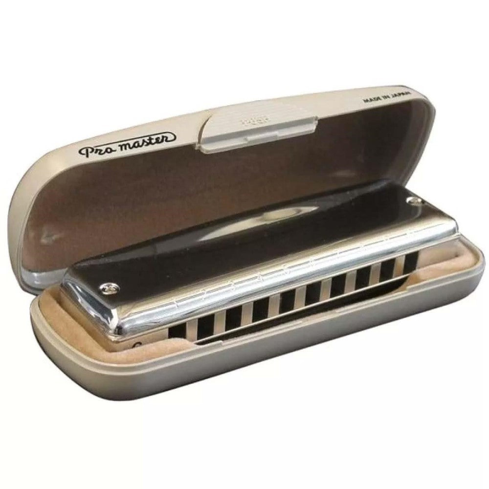 Suzuki MR350 A Key Promaster Professional 10 Hole Diatonic Harmonica - Reco Music Malaysia