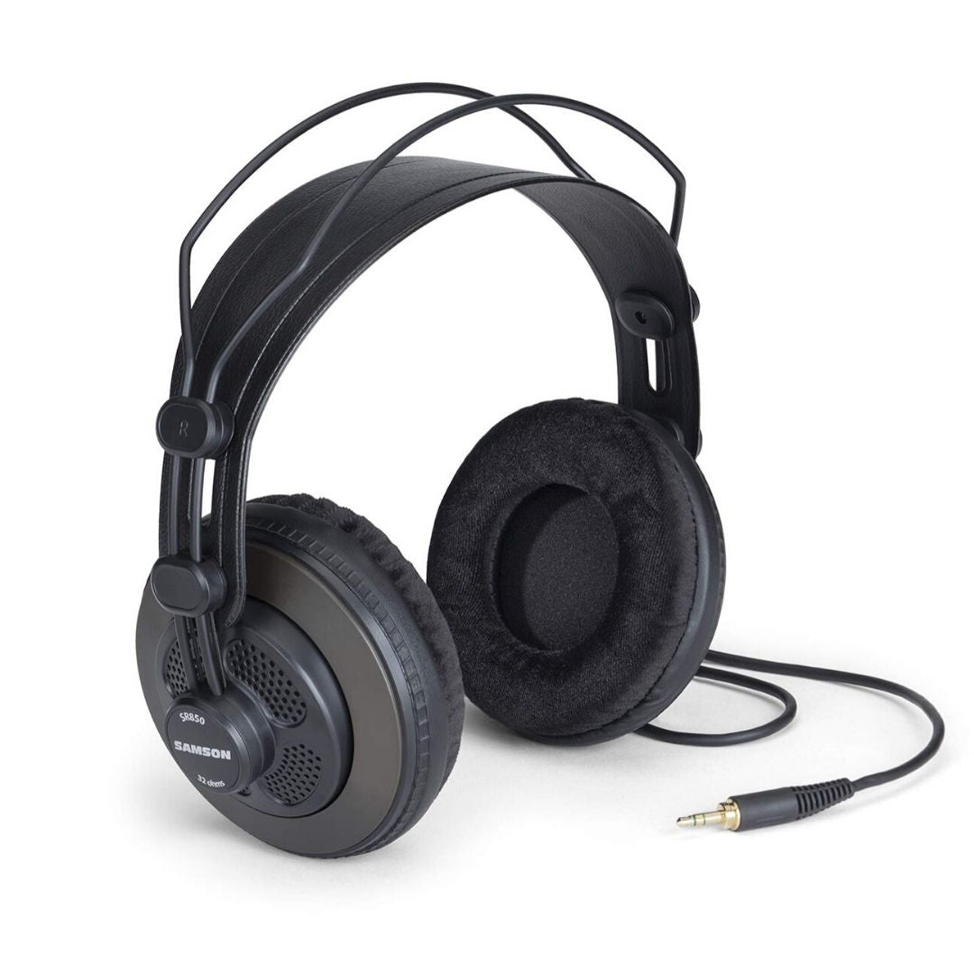 Samson SR850 Semi-Open Studio Reference Headphones - Reco Music Malaysia