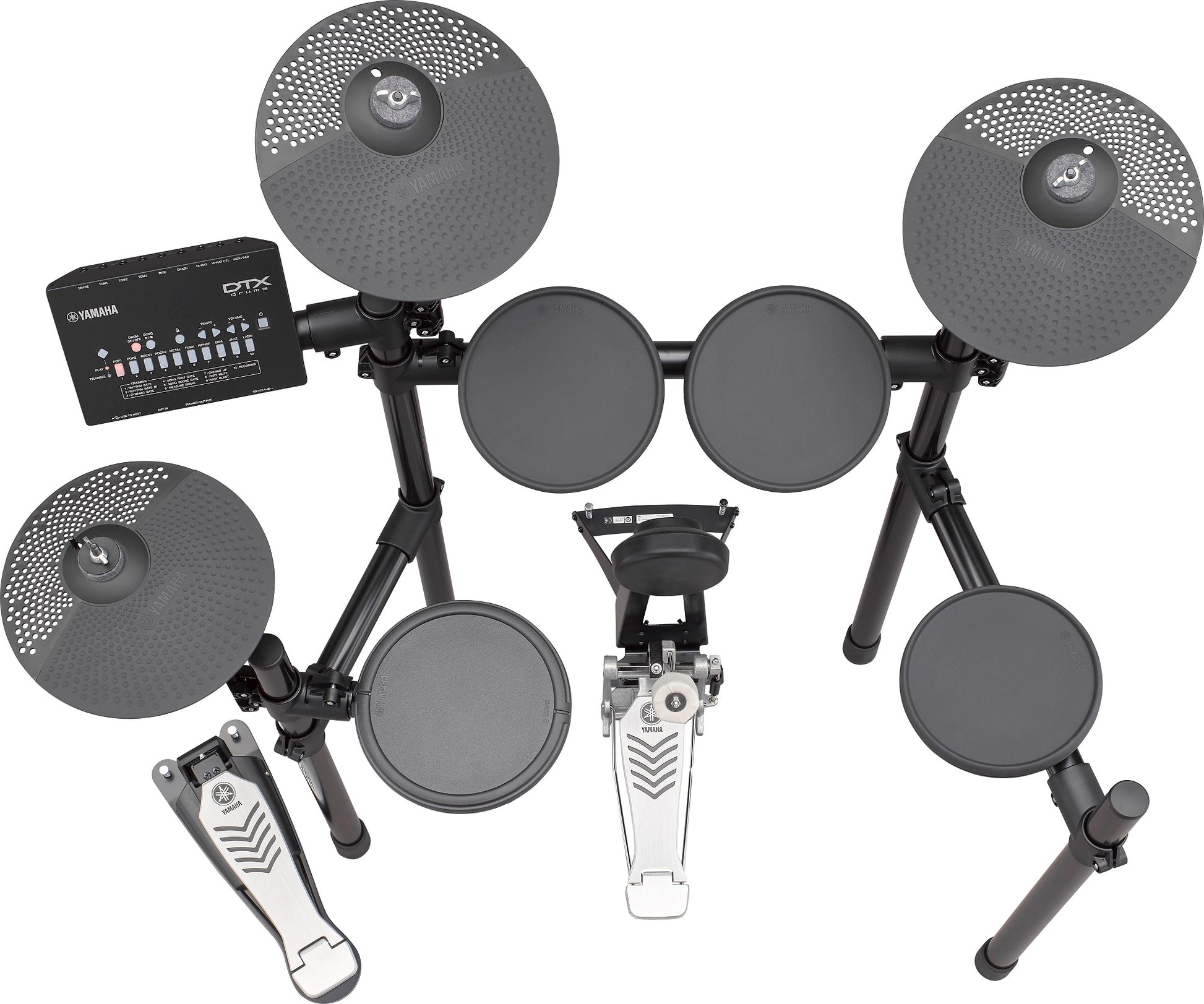 Yamaha DTX452K 5-Piece Electronic Drum Set | Reco Music Malaysia