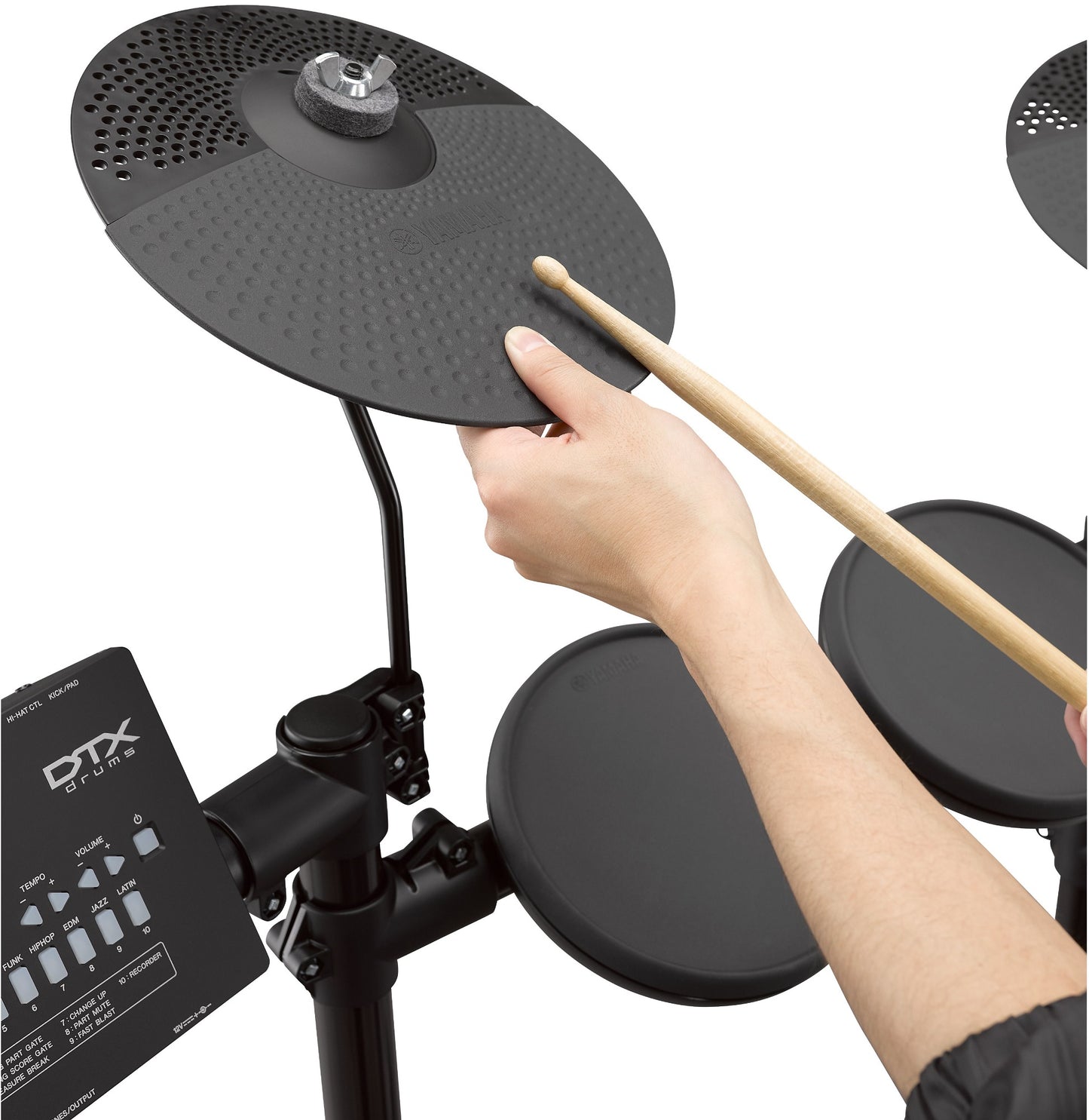 Yamaha DTX452K 5-Piece Electronic Drum Set | Reco Music Malaysia